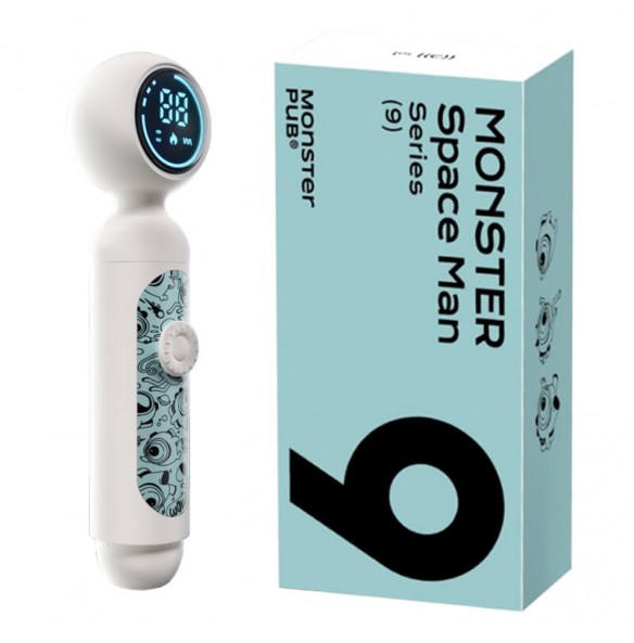 Monster Space Man AV Wand Vibrator (Chargeable - White) Monster Space Man AV Wand Vibrator (Chargeable - White)